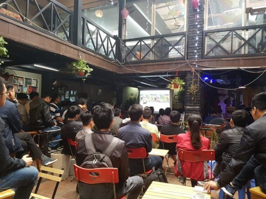 quán cafe xem bóng đá hà nội