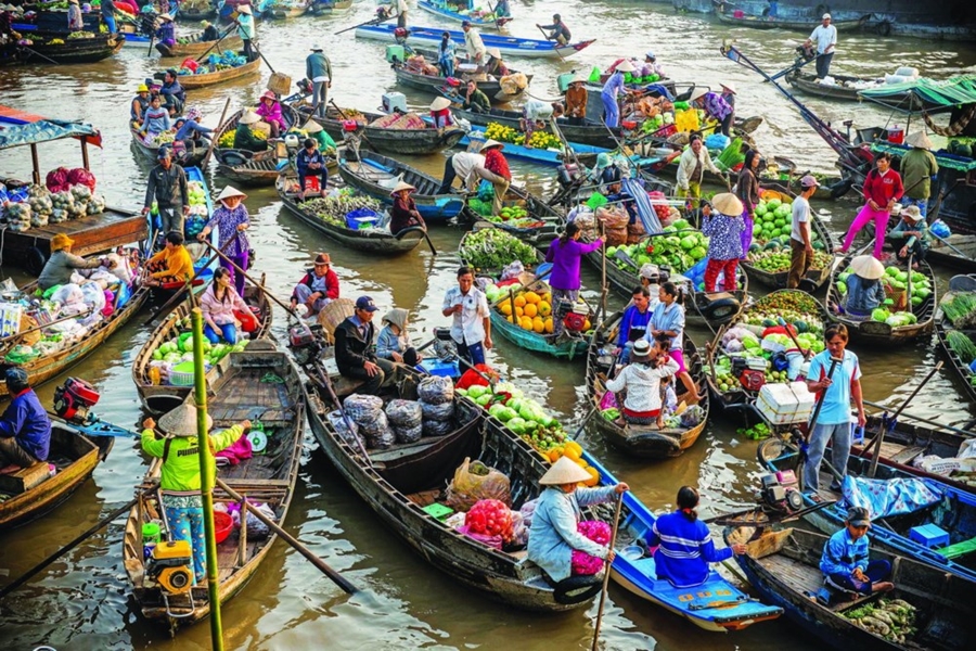 Lấy sỉ trái cây ở đâu chợ An Hữu Cái Bè