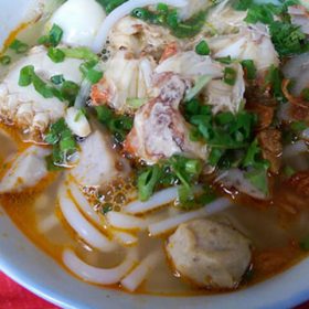 bánh canh ở Nha Trang