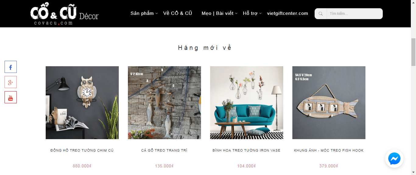 Cửa hàng bán đồ handmade ở Sài Gòn