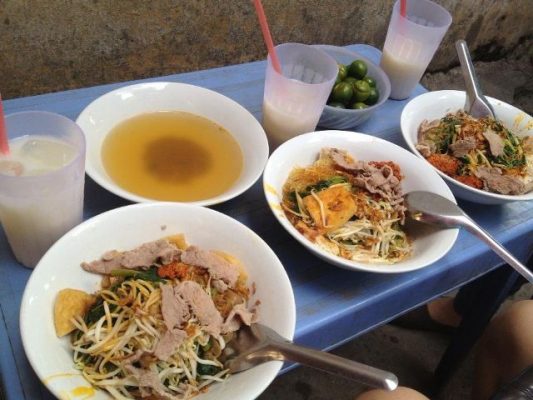 quán miến ngon Hà Nội