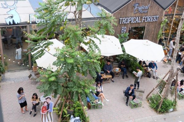 các quán cafe vườn hà nội