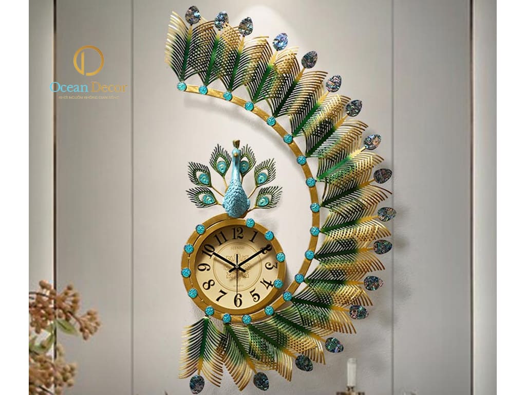 Các mẫu đồng hồ treo tường decor phong cách